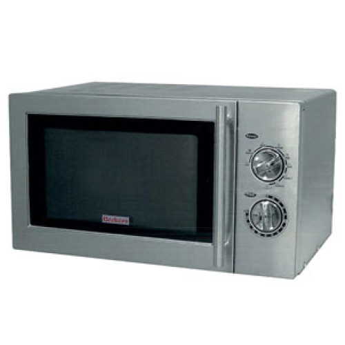Мікрохвильова піч з грилем BECKERS MWO A5 GR 25 л, 1.4 кВт, професійна, Італія, для ресторанів, кафе та їдалень