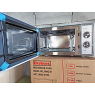 Микроволновая печь Beckers MWO B1, 23 л, 900 Вт, тарелка 270 мм, камера 315х320х200 мм, гарантия 12 мес, Италия, 483х389х281 мм