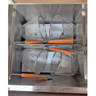 Макароноварка AIRHOT PC-4, 2 ванни по 8 л, 2 термостати, 4 корзини, 4 кВт, 220 В, 410х570х280 мм, 12 міс гарантії, Китай, для кафе