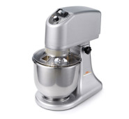 Міксер планетарний SIRMAN PLUTONE 7 л, 0,28 кВт, 75–660 об/хв, 220 В, гарантія 12 міс, Китай, 18 кг, 410×240×437 мм, для пекарень і кафе