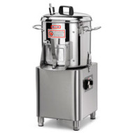 Картоплечистка SIRMAN PPJ 20 SC 3Ф на підставці, нерж. сталь, 20 кг, 340 кг/год, 1,1 кВт, 380В, 650×550×1230 мм, Італія, 12 міс, ресторани