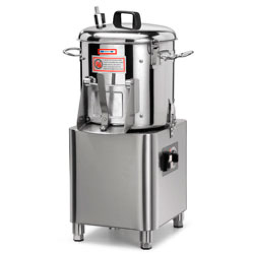 Картоплечистка SIRMAN PPJ 20 SC 3Ф на підставці, нерж. сталь, 20 кг, 340 кг/год, 1,1 кВт, 380В, 650×550×1230 мм, Італія, 12 міс, ресторани