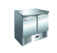 Стіл з холодильильною шафою COOLEQ S901, 257 л, 2 двері, +2…+8°C, R290, 900×700×860 мм, гарантія 12 міс