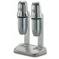 Миксер для молочных коктейлей Sirman Sirio 2 — 2 стакана 550 мл, 14 000 об/хв, 0,2 кВт, 300×195×485 мм, для кафе/баров