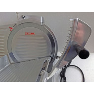 Слайсер AIRHOT SL-220, 220 мм ніж, нарізка 0,2–12 мм, 0,12 кВт/220 В, габ. 477×392×350 мм, Китай, гарант. 12 міс, для магазинів, ресторанів