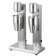 Миксер для молочных коктейлей JAU SR2, 0,9+0,9 л, 2 стакана, 7500/15000 об/мин, 70+70 Вт, 220 В, 360×170×510 мм, 12 мес, Китай