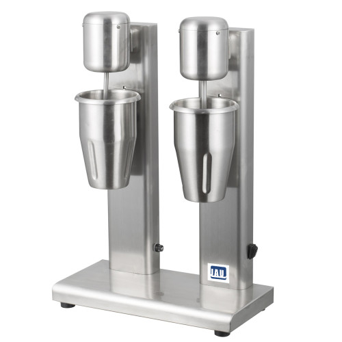 Миксер для молочных коктейлей JAU SR2, 0,9+0,9 л, 2 стакана, 7500/15000 об/мин, 70+70 Вт, 220 В, 360×170×510 мм, 12 мес, Китай