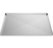 Протвінь перфорований UNOX 600×400×15 мм, алюмінієвий, без покриття, для конвекційних печей і пекарень, Італія