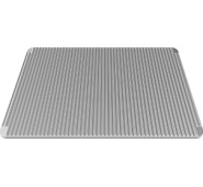 Противень UNOX FAKIRO TG875 GN 1/1, алюмінієвий (сріблястий) 530×325×12 мм, двосторонній (ребристий/гладкий), Італія, для випікання