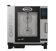 Пароконвектомат UNOX XEVC-0711-EPRM нерж. сталь 750×783×842мм 11,7кВт/380В 7 рівнів GN1/1 крок67мм підкл. води/канал. 12 міс Італія для кухні