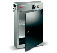 Стерилізатор для ножів Sirman U.V.A. 16W, 15 ножів, таймер 0–120 хв, для лез до 31 см, 220 В, 400×140×620 мм, Італія, 12 міс гарантії