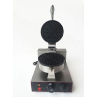 Вафельниця AIRHOT WE-1 для бельгійських вафель, 220В 1.2кВт, Ø175мм, товщина 12мм, 2–3 хв, гарантія 12 міс, Китай, 250×350×260 мм