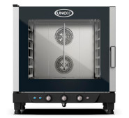 Піч пароконвекційна UNOX XB693, 6 рів., дека 600×400 мм, мех. кер., нерж. сталь, 860×882×930 мм, Італія, 12 міс, для ресторанів/пекарень