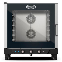 Піч пароконвекційна UNOX XB693, 6 рів., дека 600×400 мм, мех. кер., нерж. сталь, 860×882×930 мм, Італія, 12 міс, для ресторанів/пекарень