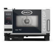 Пароконвектомат UNOX XEVC-0311-E1RM, 3 рівні (GN1/1), 5 кВт, сенсорне керування ONE, 220/380В, 750×783×538 мм, Італія, гарантія 12 міс