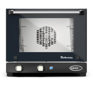 Пароконвекційна піч UNOX XF003, 3 рівня, 2,7 кВт, 342х242 мм, механічне керування, Італія — для пекарень та ресторанів