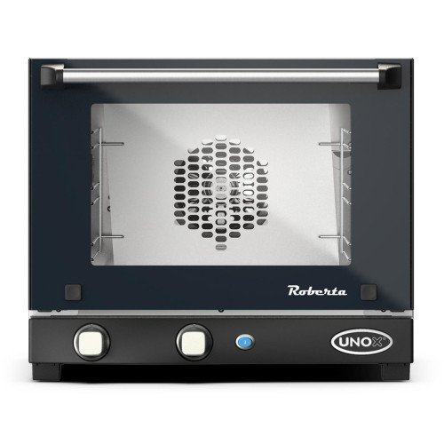 Пароконвекційна піч UNOX XF003, 3 рівня, 2,7 кВт, 342х242 мм, механічне керування, Італія — для пекарень та ресторанів