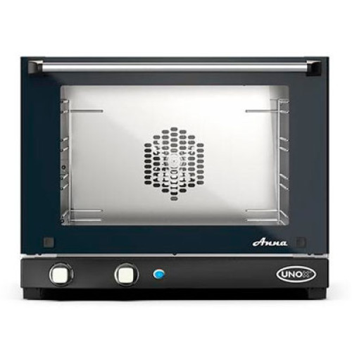 Пароконвекційна піч UNOX XF023, 4 рівні, 460х330 мм, 3 кВт, механічне управління, для кафе, пекарень і ресторанів, Італія