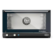 Пароконвекційна піч UNOX XF043 (Італія), 4 рівні 600х400 мм, 5,3 кВт, механічне управління, для кафе, пекарень, ресторанів