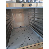 Шафа розстойна UNOX XL413 для тіста, 2х6 рівнів, 600х400 мм, 2,4 кВт, 220 В, Італія, професійне обладнання для пекарні