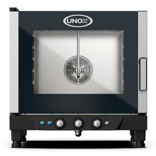 Пароконвектомат UNOX XV393 5 рівнів GN 1/1, механічне керування, нержавіюча сталь, Італія, 750×773×772 мм, 7.1 кВт, гарантія 12 міс для кухні