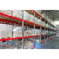 Паллетные стеллажи Modern Expo для склада 2000х2700х1100 мм, металлические, для хранения паллет и оптимизации складских запасов