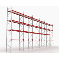 Паллетные стеллажи Modern Expo для склада 2000х2700х1100 мм, металлические, для хранения паллет и оптимизации складских запасов