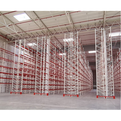 Паллетные стеллажи Modern Expo для склада 2000х2700х1100 мм, металлические, для хранения паллет и оптимизации складских запасов