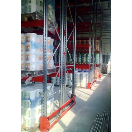 Паллетные стеллажи Modern Expo для склада 2000х2700х1100 мм, металлические, для хранения паллет и оптимизации складских запасов