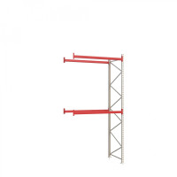 Палетний стелаж Modern Expo 3041х1825х1100 мм, приставна секція, навантаження до 1600 кг, 2 палети на рівень, порошкове фарбування, Україна