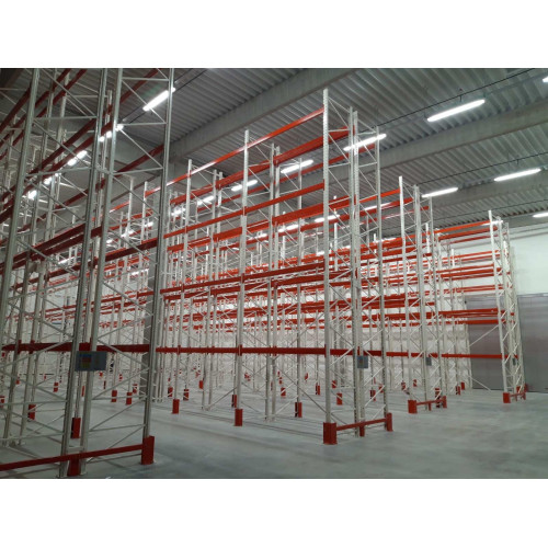 Складской металлический стеллаж Modern Expo 2127x2700x1100 мм, основная секция, нагрузка до 2400 кг, порошковая покраска, Украина