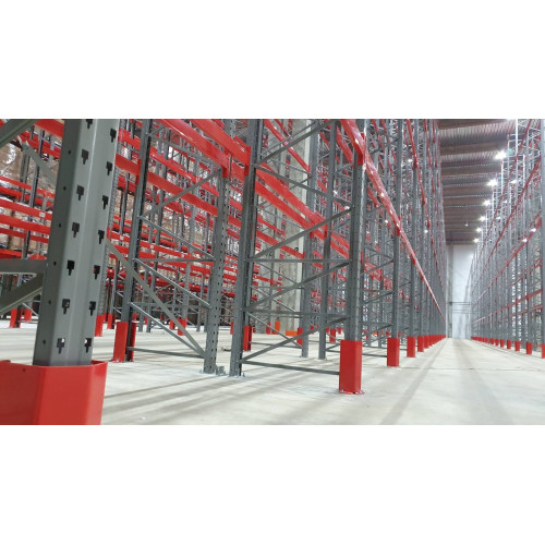 Складской металлический стеллаж Modern Expo 2127x2700x1100 мм, основная секция, нагрузка до 2400 кг, порошковая покраска, Украина