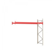 Палетний стелаж Modern Expo 2127х2700х1100 мм, металева приставна секція, 3 палети, навантаження 2400 кг, порошкове фарбування, Україна