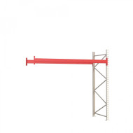 Палетний стелаж Modern Expo 2127х2700х1100 мм, металева приставна секція, 3 палети, навантаження 2400 кг, порошкове фарбування, Україна