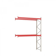 Палетний стелаж Modern Expo 3499х2700х1100 мм, приставна секція, 3 палети на рівень, навантаження 2400 кг, порошкове фарбування, Україна