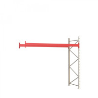 Палетний стелаж Modern Expo 2584х2700х1100 мм, приставна секція, навантаження 2400 кг/рівень, 3 палети, порошкове фарбування, Україна