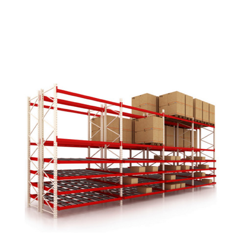 Гравітаційні стелажі Modern Expo 100769 для палет, складські системи зберігання та автоматизації, промислове обладнання для логістики