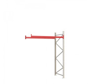 Палетний стелаж Modern Expo 2584х1825х1100 мм, приставна секція, до 1600 кг/рівень, порошкове фарбування, Україна, 2 роки гарантії