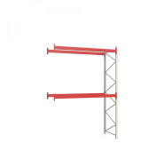 Палетний стелаж Modern Expo 3041х2700х1100 мм, приставна секція, 3 палети/рівень, навантаження до 2400 кг, порошкове фарбування, Україна