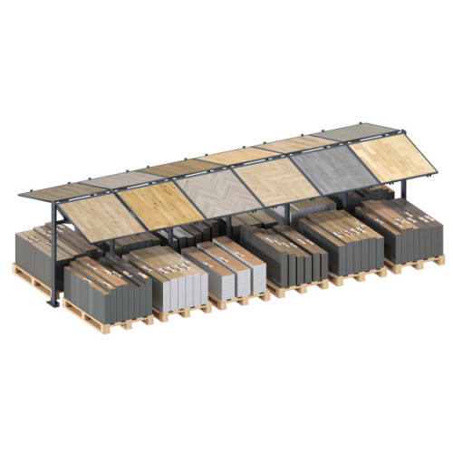 Стелаж для плитки та покриття для підлоги, Модерн Експо