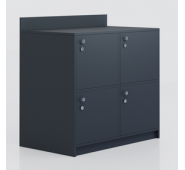 Шафа для сумок 1000х1000х600 мм, з ДСП, для магазину