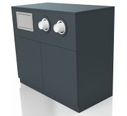 Каво-модуль 1000х900х600 мм, ламіноване ДСП, з диспенсером для стаканів, для офісу та кафе, колір на вибір