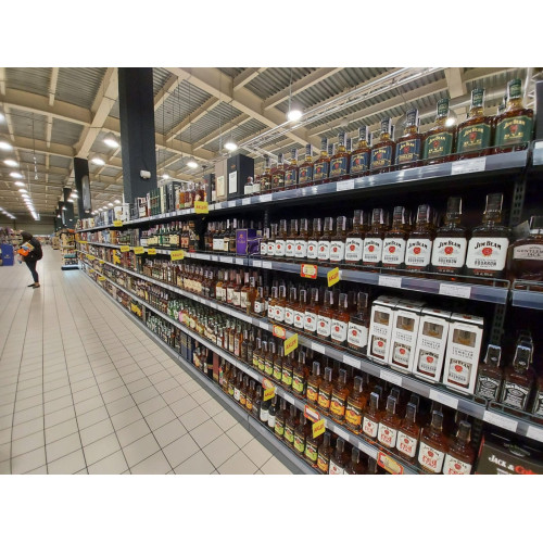 Торговий стелаж для магазину (7016)