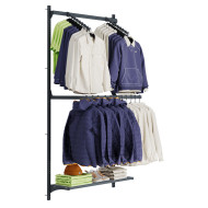 Стеллаж для одежды настенный металлический Тип 1 2134х1000х300 мм, 1020-02405