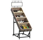 Стелаж винний Modern Expo Тип 4, 1825x1410х625 мм, для винних магазинів та супермаркетів