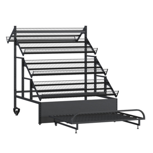 Стенд з шухлядою для фруктів та овочів Тип 5 Modern Expo 1450х1290х1680 мм, для магазинів та супермаркетів