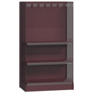 Торець стелажу металевий Promo Тип 2 Modern Expo 1500x845x515 мм з дротяними боковинами