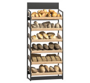 Хлібний стенд для випічки Modern Expo Тип 7, 1760х780х400 мм,  для хліба та випічки