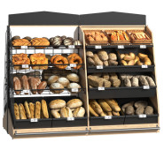 Стелаж хлібний двосторонній Тип 8 Modern Expo 1710x2040x1170 мм, для хліба та випічки