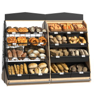 Стелаж хлібний двосторонній Тип 8 Modern Expo 1710x2040x1170 мм, для хліба та випічки